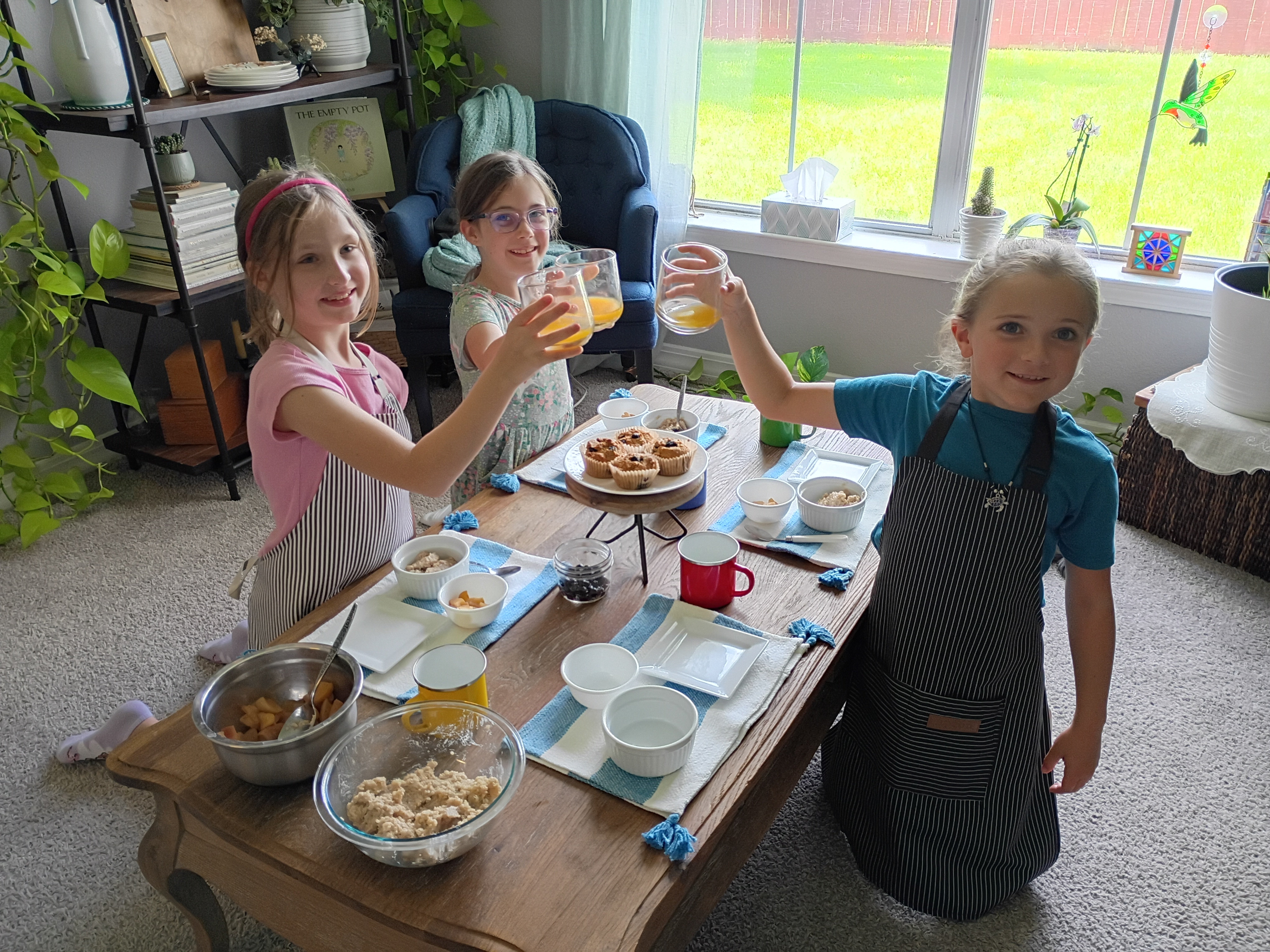 Moment at Kellie's Table